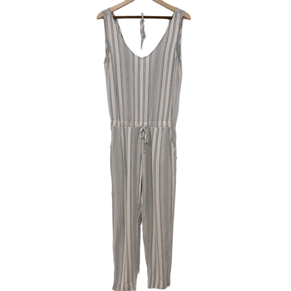 Cloth & Stone striped jumpsuit. - Picture 2 of 7